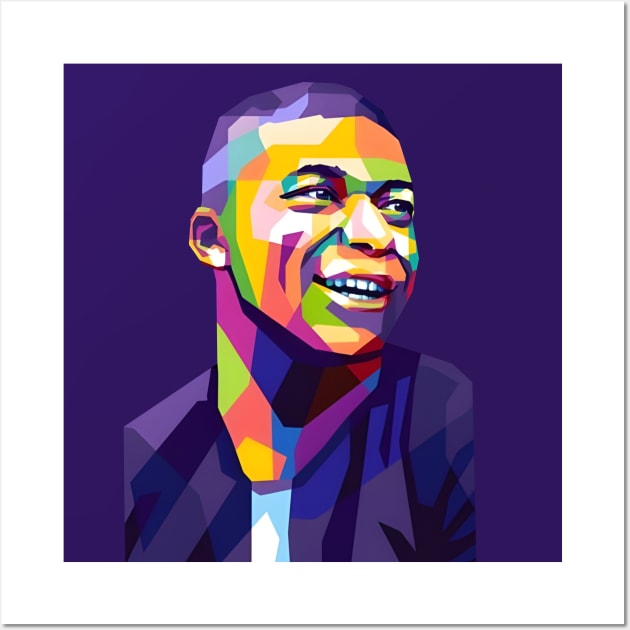 Mbappe wpap pop art Wall Art by Asepart